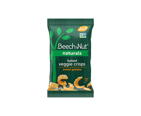 Beech-Nut® Naturals Baked Veggie Crisps: Sweet Potato