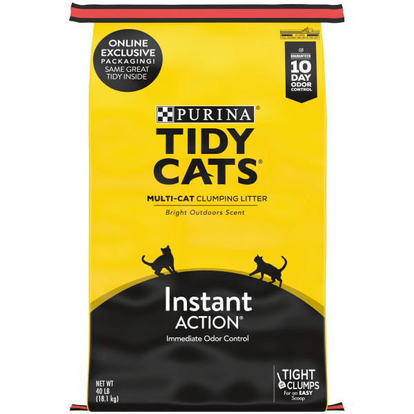 Purina® Tidy Cats® Instant Action Clumping Multi Cat Litter Free