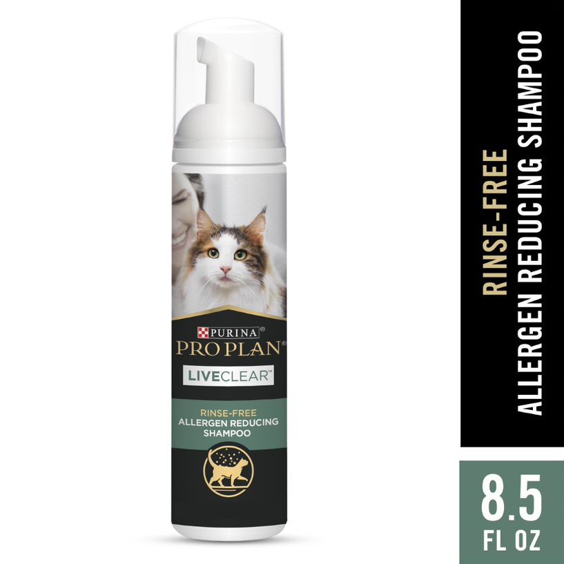 live clear shampoo purina