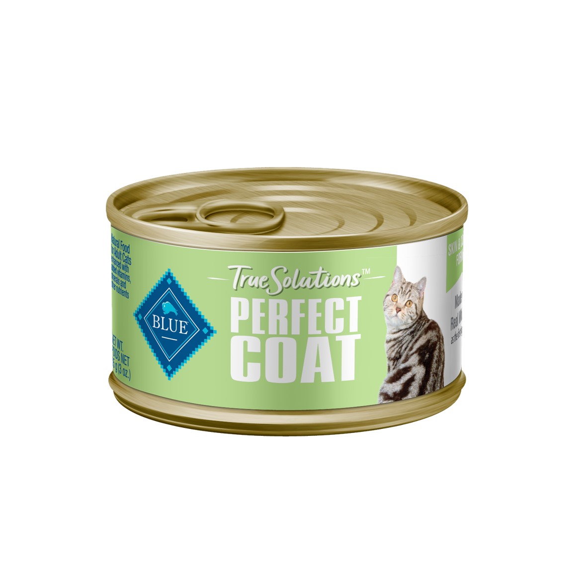 BLUE True Solutions Perfect Coat Skin & Coat Care Adult Wet Cat Food 3