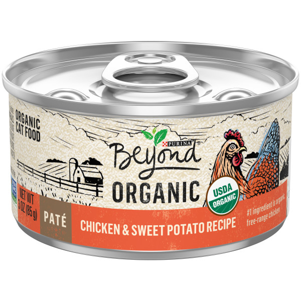 Purina® Beyond Organic Grain Free Chicken and Sweet Potato Recipe Wet