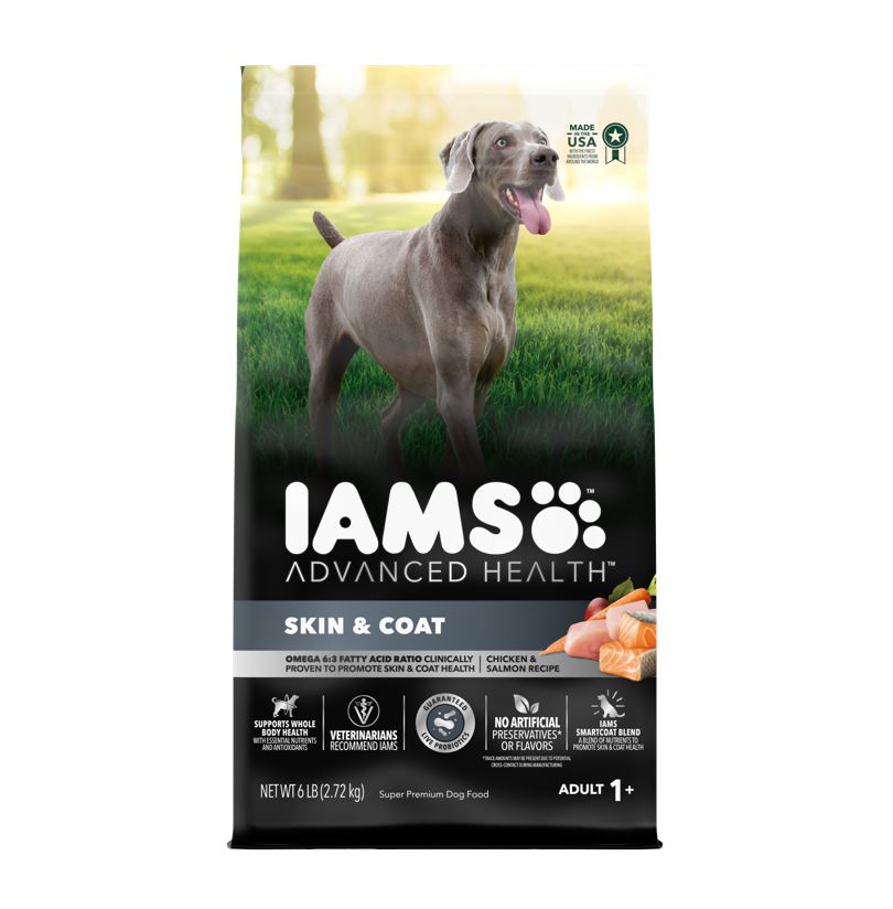 IAMS Advanced Health SKIN & COAT Chicken and Salmon Recipe Adult Dry