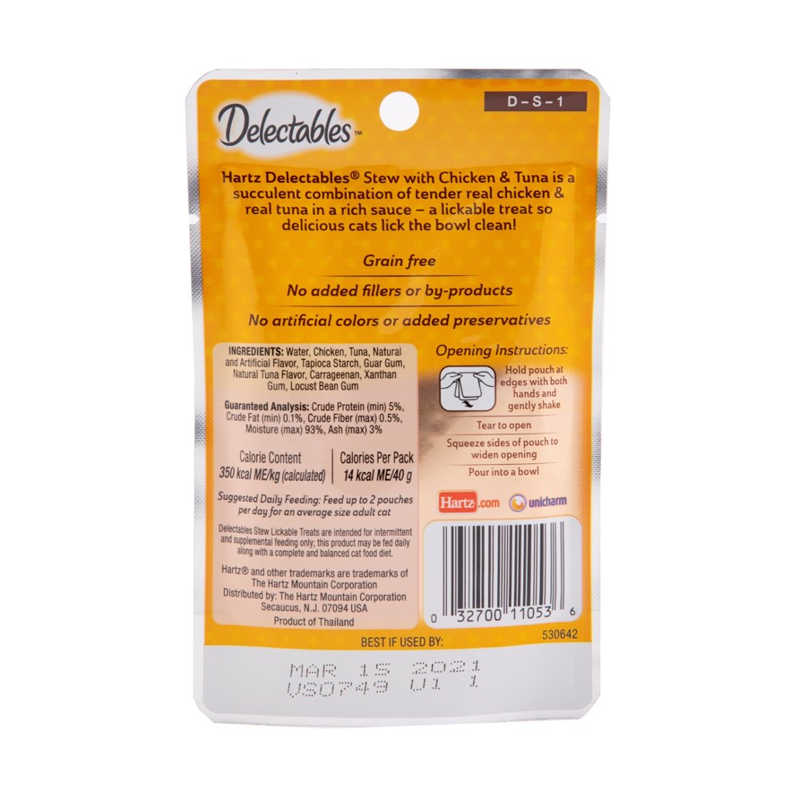 hartz delectables senior 15