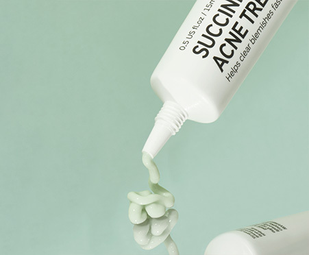 succinic acid acne treatment