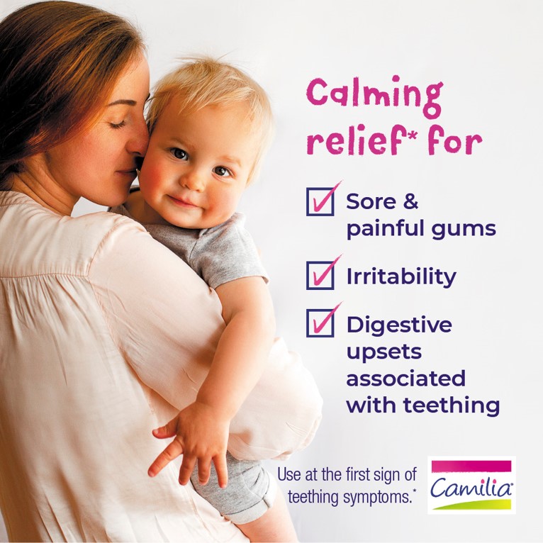 Camilia Teething Drops Premeasured Liquid Doses Free Samples