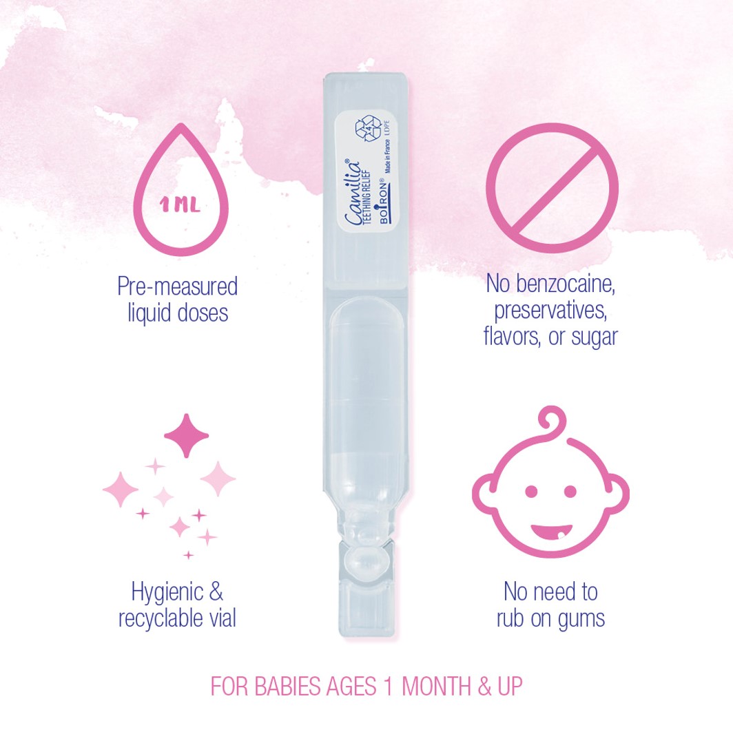 Camilia Teething Drops Premeasured Liquid Doses Free Samples