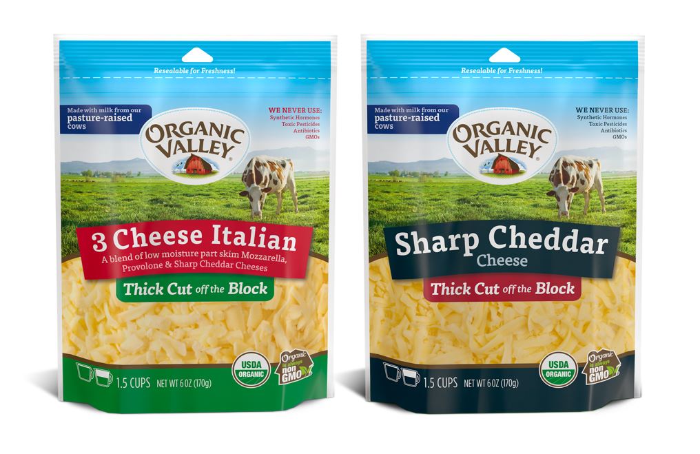 Organic Valley Shredded Cheese 100% Free Gratuity Coupon - Free Samples ...