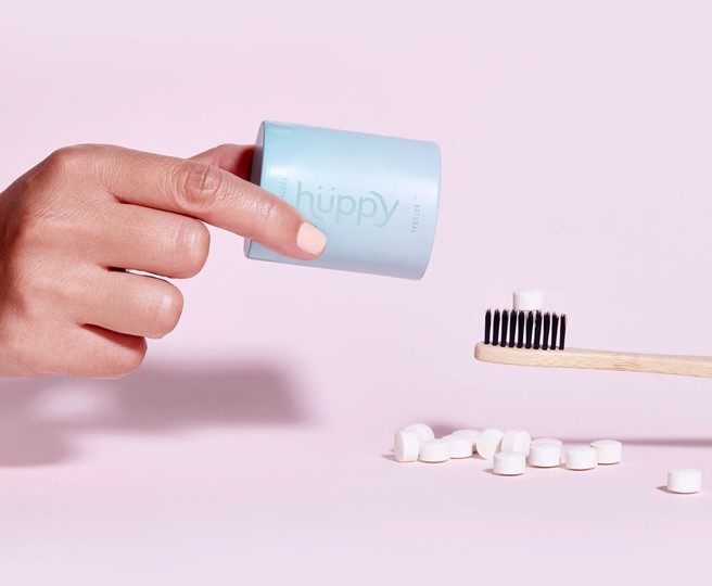 Huppy Peppermint Toothpaste Tablets Free Samples, Reviews PINCHme