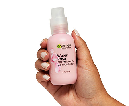 garnier rose water gel
